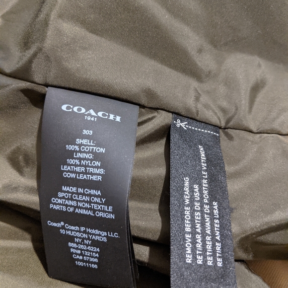 Coach trench coat jacket mens NWT - Picture 8 of 10